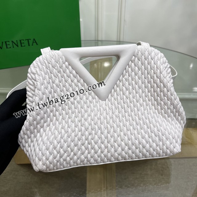Bottega veneta高端女包 8546B BV寶緹嘉2021包包最新triangle倒三角手提單肩斜挎包三角包  gxz1277